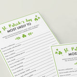 St Patricks Day Party Activity For Friends