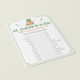 8 St Patricks Party Games Printable