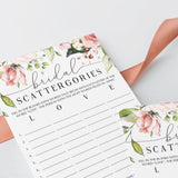 printable wedding shower games instant downloads