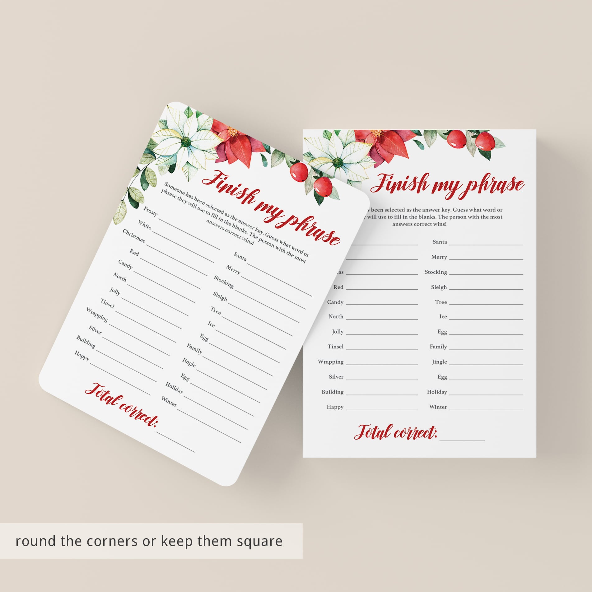 Christmas games for large groups by LittleSizzle