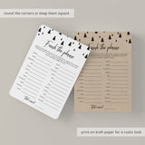 Minimal Christmas Party Game Finish The Phrase Printable
