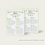 St Patrick's Day Activity For Adults Drink If