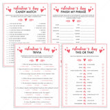 Valentine's Day Games Bundle Printable and Virtual by LittleSizzle