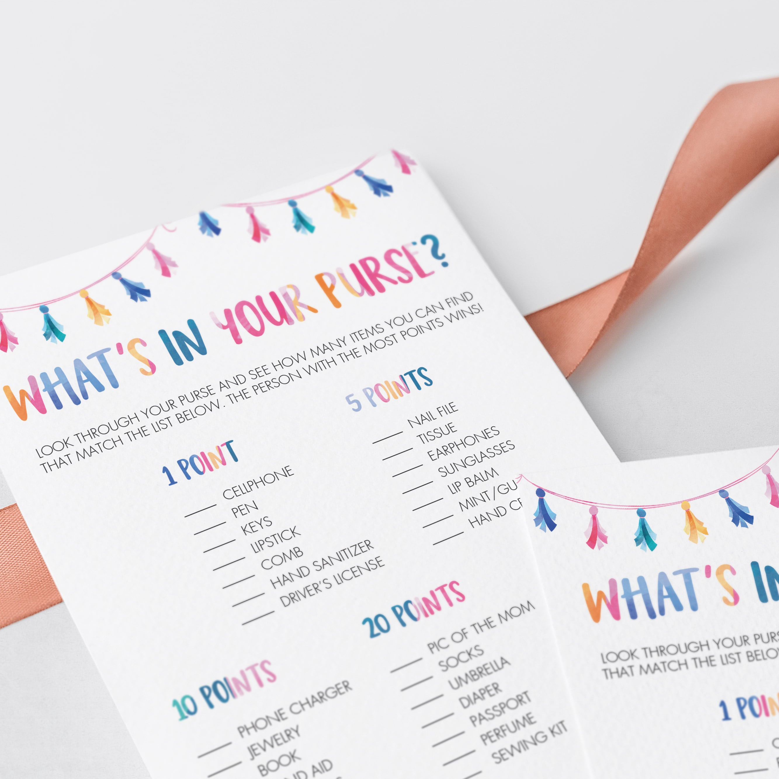 Fiesta siesta baby shower games download by LittleSizzle