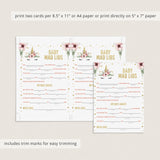 Instant download mad libs advice cards for unicorn theme baby shower by LittleSizzle