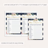 Fun and easy baby shower printable games by LittleSizzle