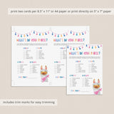 Mexican theme baby shower games by LittleSizzle