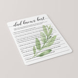 Coed baby shower games template instant download by LittleSizzle