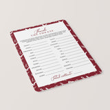 Christmas Finish The Phrase Game Printable