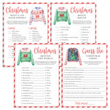 Funny Christmas Party Games Bundle Digital Download by LittleSizzle