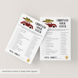 Family Christmas Party Game Movie Match