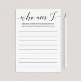 Memory baby shower game by LittleSizzle