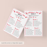 Galentine's Day Drinking Game Printable & Virtual Files