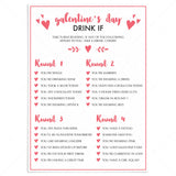 Galentine's Day Drinking Game Printable & Virtual Files by LittleSizzle