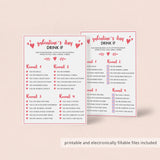 Galentine's Day Drinking Game Printable & Virtual Files
