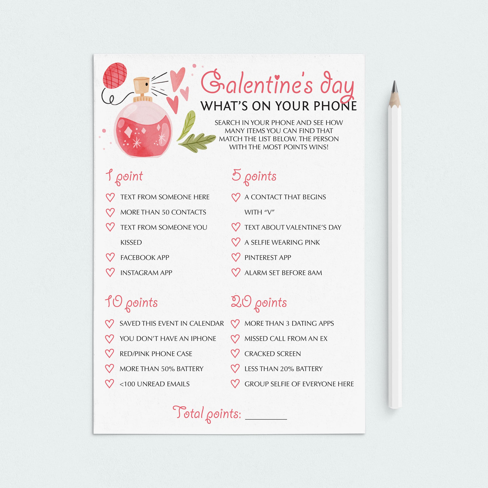 Zoom Galentines Day Party Game Whats On Your Phone by LittleSizzle