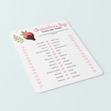 4 Fillable Galentines Day Games Instant Download