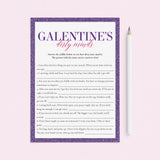 Adult Galentine's Day Game Dirty Minds Printable by LittleSizzle