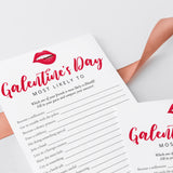 Who Is Most Likely To Game for Galentine's Day Printable