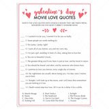Galentine's Day Chickflick Game Instant Download by LittleSizzle