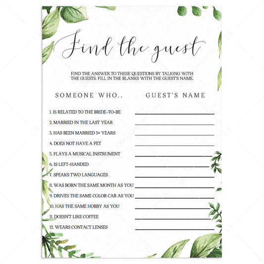 garden party ice breaker game ideas by LittleSizzle