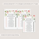 garden baby shower games printable downloads by LittleSizzle