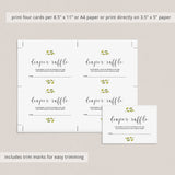 Classic baby shower diaper raffle games by LittleSizzle