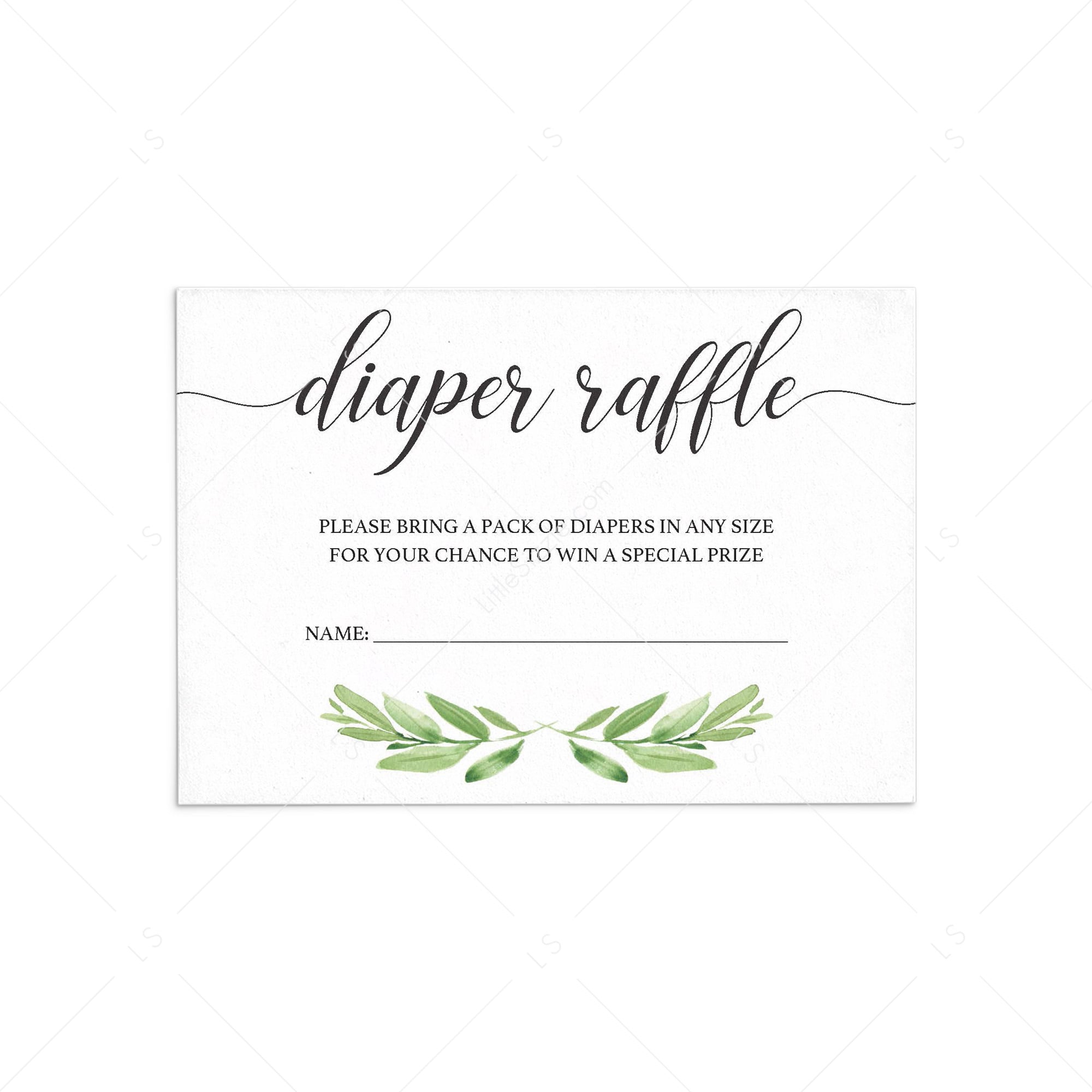 Diaper Raffle Ticket Template for Gender Neutral Baby Shower – LittleSizzle diaper-raffle-ticket-template-for-gender-neutral-baby-shower-littlesizzle