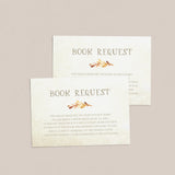 Bring A Book Instead Of A Card for Neutral Baby Shower
