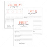 Girls First Birthday Party Games Bundle Printable by LittleSizzle
