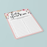Blush shower games for girl instant download by LittleSizzle