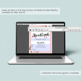 DIY headband station for girl baby shower party instant download by LittleSizzle