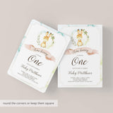 Some Bunny is Turning One Invitation Template