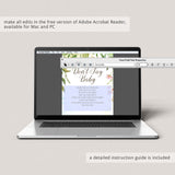 Baby shower sign dont say baby printable by LittleSizzle