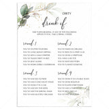 Girls Night Drinking Game Printable by LittleSizzle