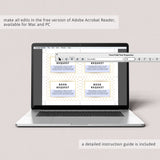 Editable bring a book instead of a card for gold baby shower by LittleSizzle