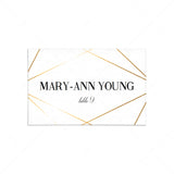 Modern place cards editable template download by LittleSizzle