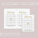Blank baby bingo printable games by LittleSizzle