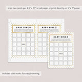 Gold polka dots shower games by LittleSizzle