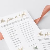 Gender Neutral Baby Shower Game The Price Is Right