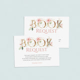 Editable books for baby cards for modern baby shower by LittleSizzle