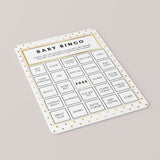 Modern shower DIY printables by LittleSizzle