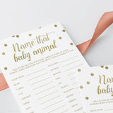 Guess the animal baby shower game answers by LittleSizzle
