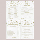 Twinkle twinkle theme baby shower games printable by LittleSizzle