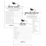 Graduation Games for Her Printable by LittleSizzle