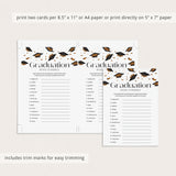 Graduation Word Scramble with Answers Printable