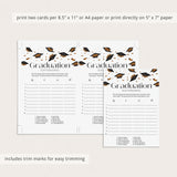 Graduation Scattergories Game Printable by LittleSizzle
