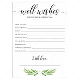 green advice and wishes for the newly weds by LittleSizzle