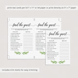 unique bridal shower games printables