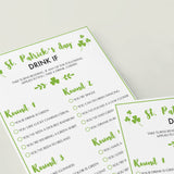 St Patrick's Day Activity For Adults Drink If